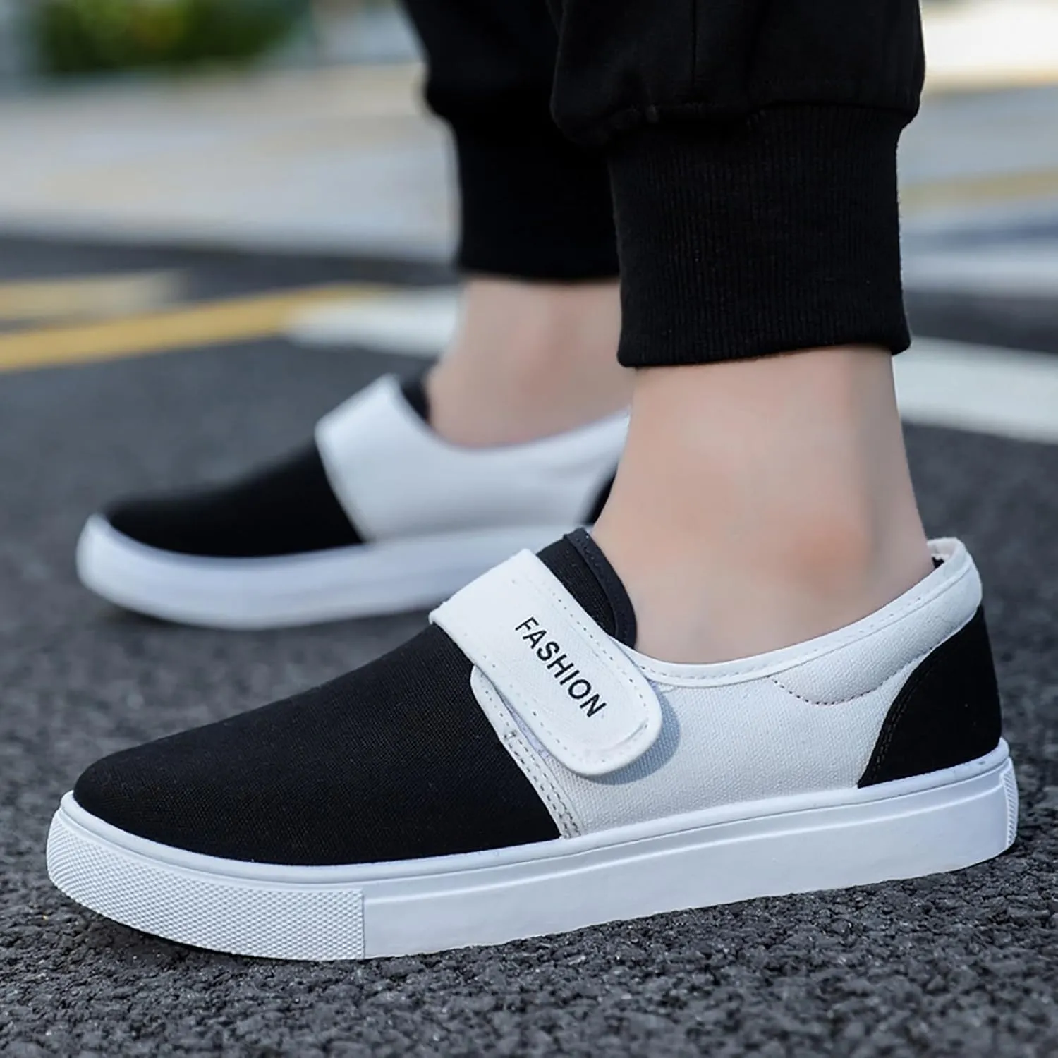 Fashion Lightweight Sneakers for Men Breathable Casual Comfortable Walking Sneaker Soft Flat Soled Elderly Shoes