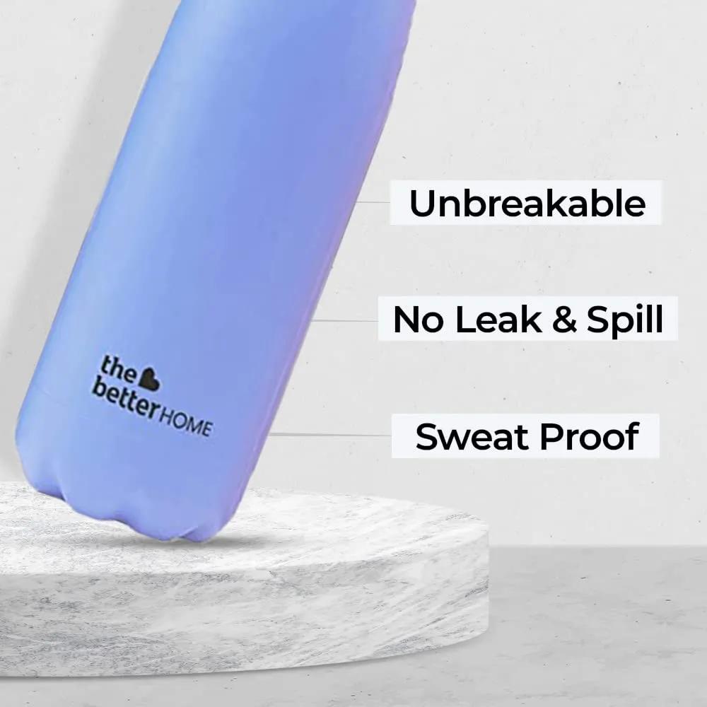 The Better Home 1000 ml Thermosteel Bottle | Doubled Wall 304 Stainless Steel | Stays Hot For 18 Hrs & Cold For 24 Hrs | Leakproof | Insulated Water Bottles for Office, Camping, Travel | Purple